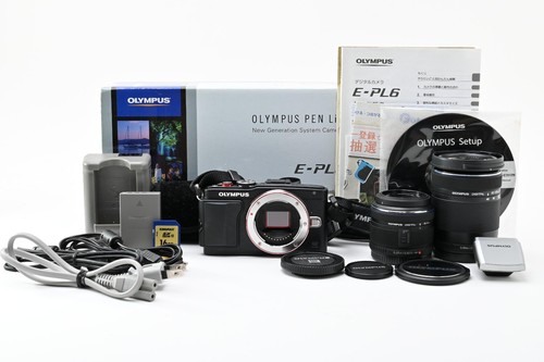 Olympus pen pl6 black 16mp - pen, e-pl6