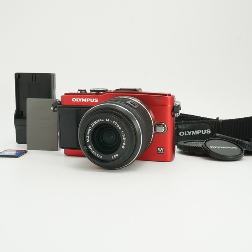 Olympus pen pl6 red - olympus,