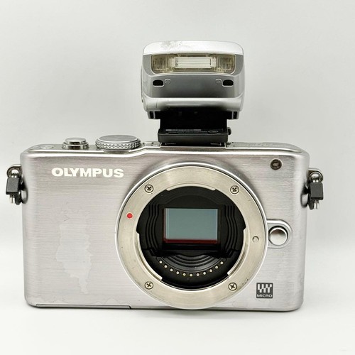 Olympus pen lite pl3 silver - olympus,