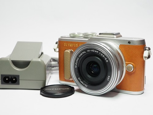 Olympus pen pl8 brown 1mp - pen, 16.1mp