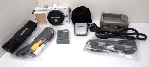 Olympus pen lite - olympus, white