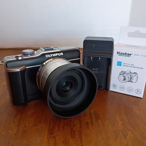 Olympus pen pl1 silver - olympus,