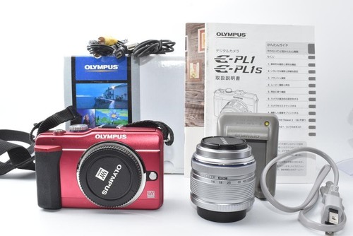 Olympus pen pl1s red lens - e,