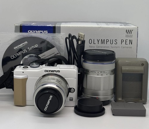 Olympus pen lite pl1s white - pen,