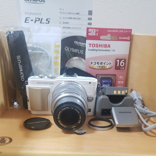 Olympus pen lite pl5 white - pen,